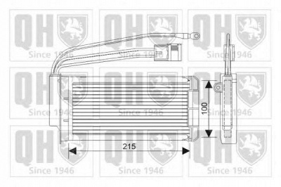 QUINTON HAZELL qhr2217 -  Теплообменник, отопление салона